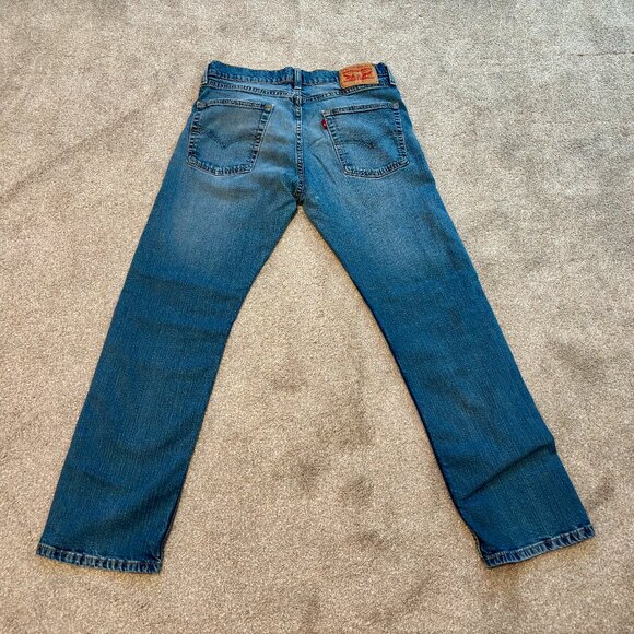 Men's Levi 513 Jeans Sized 32x30 Blue - Picture 1 of 10